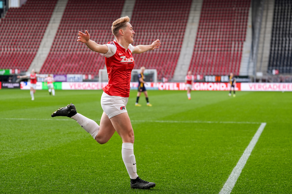 Goal Spaan in AFAS Stadion