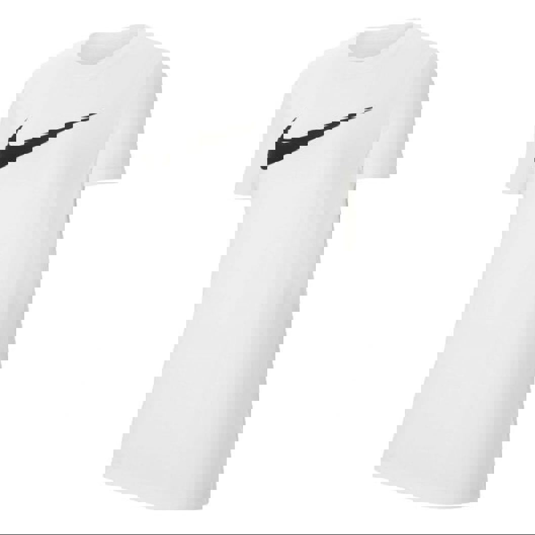 Nike T-shirt groot logo dames wit