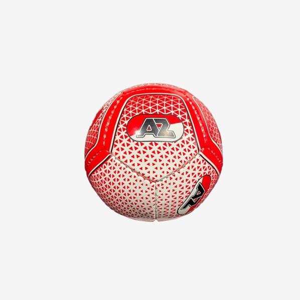 Mini bal AZ rood/wit